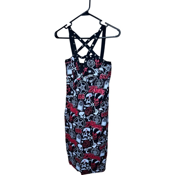 ROB ZOMBIE: DEMONOID
MIDI DRESS(BLACK) M - Picture 5 of 8